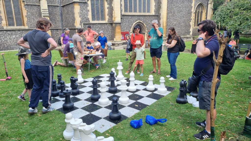 In All Saints church yard