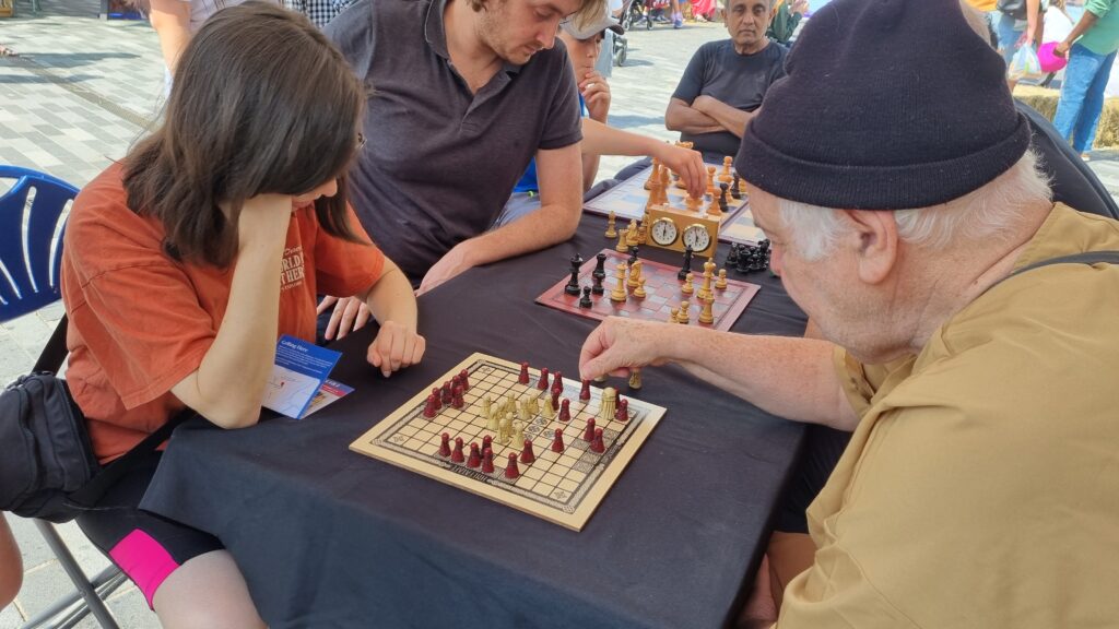 John Teaching Hnefatafl