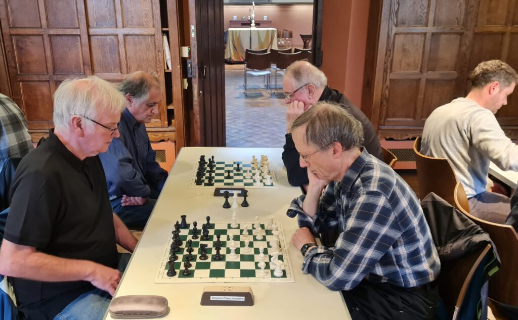 Mark Frankel v Robin Haldane Round 1